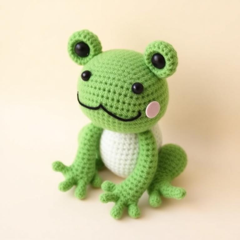 Mini Frog Amigurumi